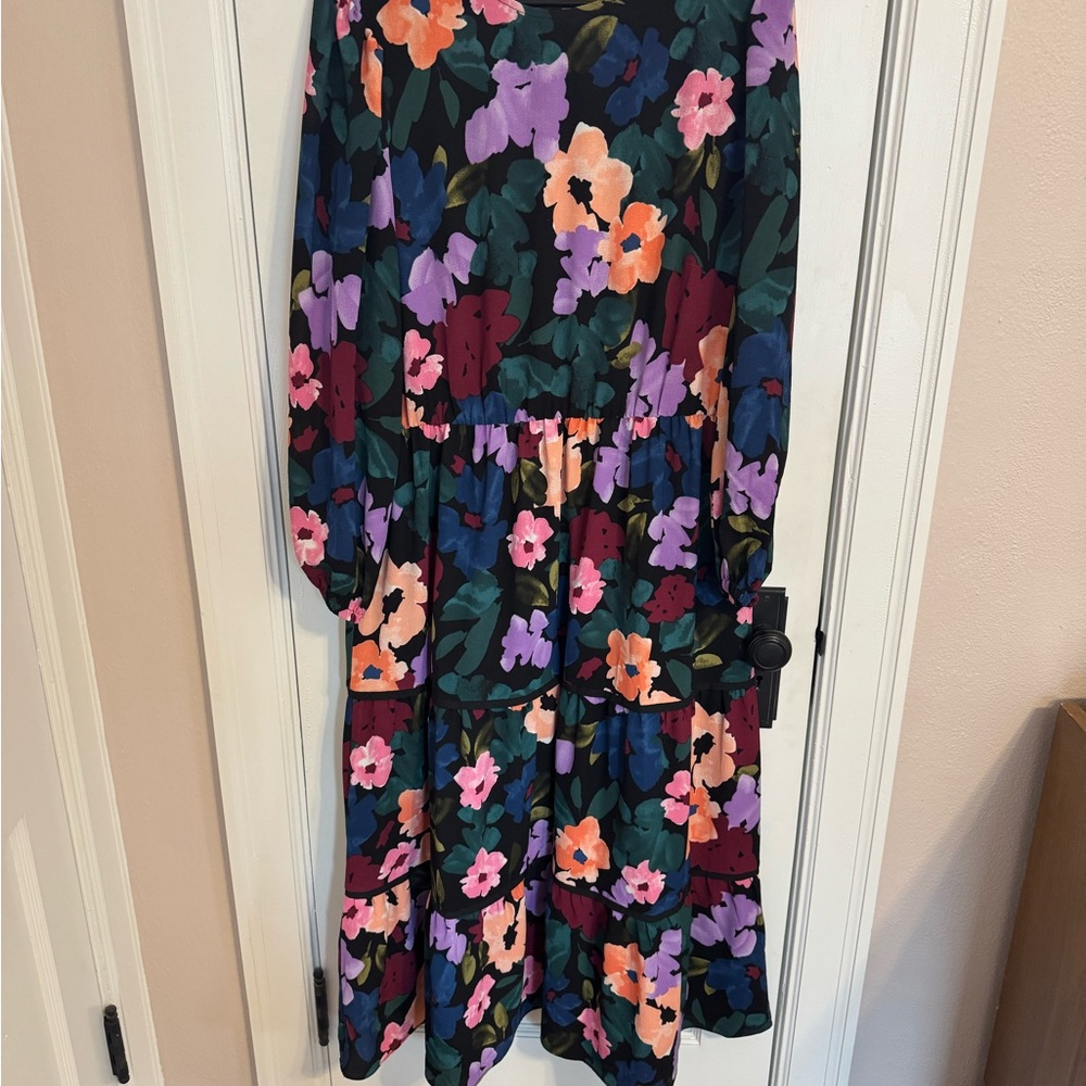 Floral Maxi Dress - Multicolor